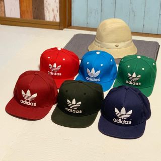 アディダス(adidas)の【adidas originals】BBキャップ6個セット おまけ付 アディダス(キャップ)