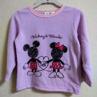 ディズニー(Disney)の100#ミッキー&ミニー　カットソー(Tシャツ/カットソー)