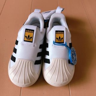 アディダス(adidas)のアディダス スーパースター SS360 スリッポン キッズ ベビー(スニーカー)