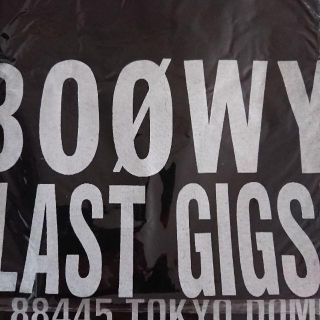 未開封！！  BOOWY  Tシャツ  Last GIGS(ミュージシャン)
