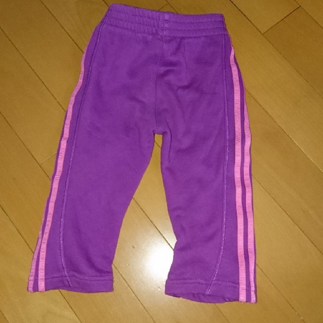 adidas(アディダス)の85 アディダス×ディズニー 三本ラインパンツ キッズ/ベビー/マタニティのベビー服(~85cm)(パンツ)の商品写真