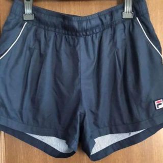 フィラ(FILA)のフィラ　テニス　レディース　ショートパンツ　ネイビー　L(ウェア)