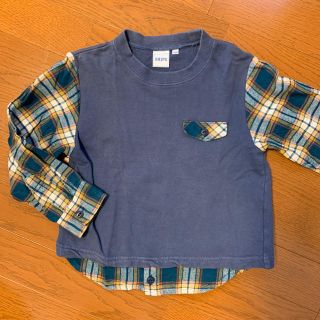 シップスキッズ(SHIPS KIDS)のSHIPS kids 重ね着風カットソー 長袖(Tシャツ/カットソー(七分/長袖))