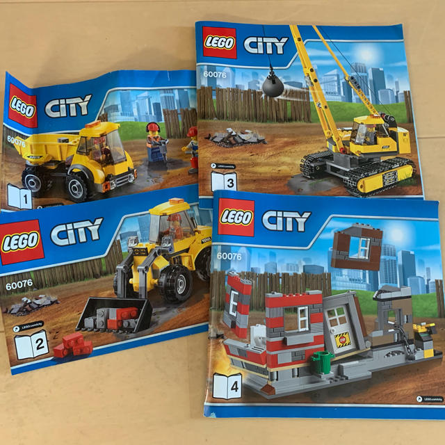 Lego - LEGO レゴ 60076 シティ ビル解体工事現場の通販 by four_clover's shop｜レゴならラクマ