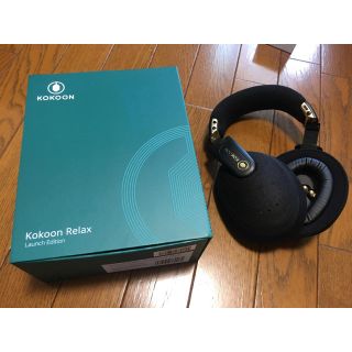 オンキヨー(ONKYO)のKokoon Relax Bluetooth Headphone Black(ヘッドフォン/イヤフォン)