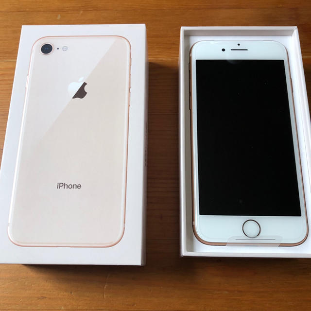 新品未使用 iPhone8 64g ゴールド