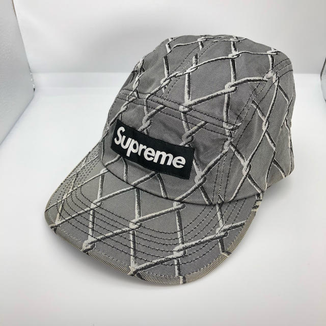 supreme シュプリーム 鉄線 キャップ 帽子 正規品