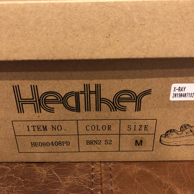 heather(ヘザー)のHeather Wベルトスポサン  レディースの靴/シューズ(サンダル)の商品写真