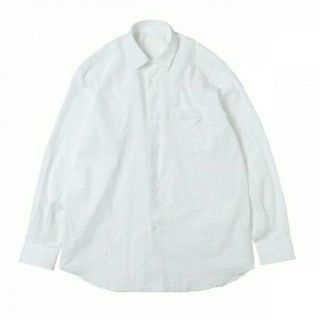 コモリ(COMOLI)の18AW 新品 COMOLI コモリシャツ 白 サイズ2 シャツ(シャツ)