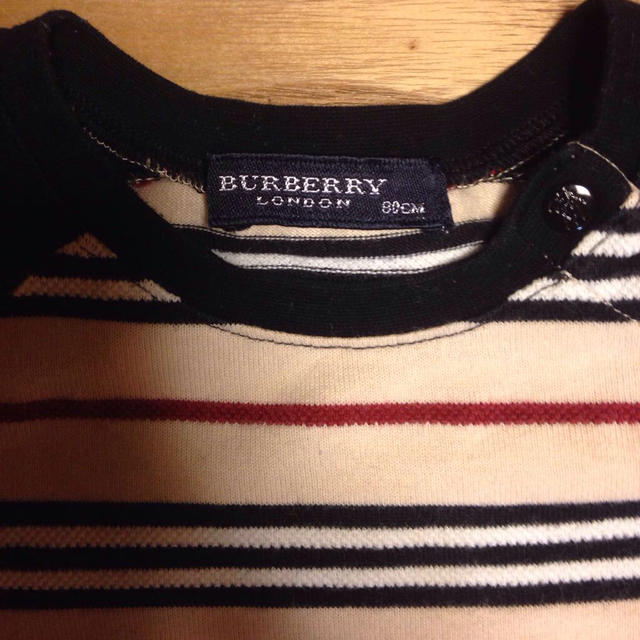 BURBERRY(バーバリー)のバーバリーTシャツ 80 キッズ/ベビー/マタニティのベビー服(~85cm)(Ｔシャツ)の商品写真