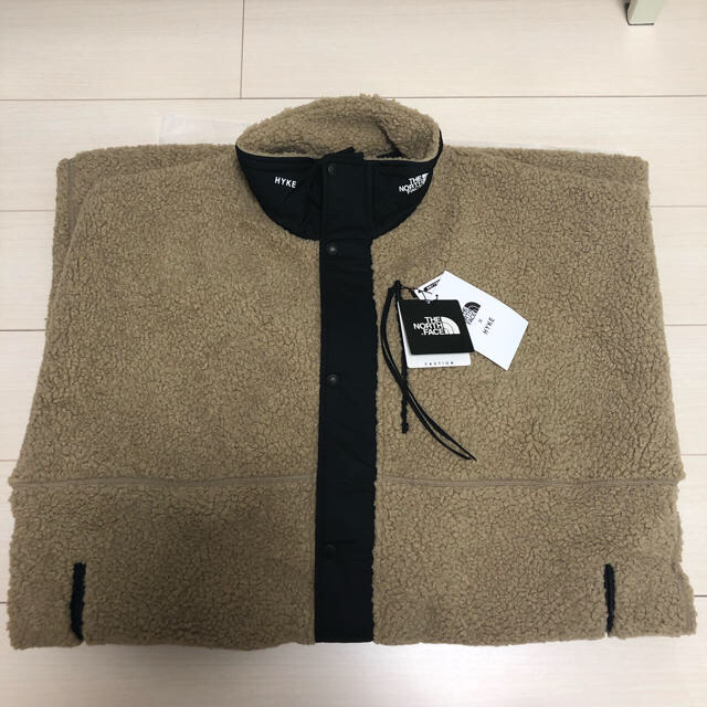 メンズ M 国内正規 ハイク×ノースフェイス HYKE ボアコート TAN重さ メンズ M 国内正規 ハイク×ノースフェイス HYKE ボアコート TAN重さ