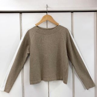 ロイスクレヨン(Lois CRAYON)の美品！Lois CRAYON コットン/アクリル ニット トップス(M)(ニット/セーター)