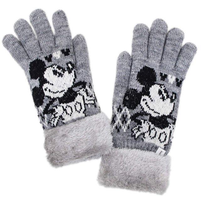 Disney Disneyディズニーミッキーマウス手袋 5本指ふわふわもこもこグレー新品の通販 by Gold Eye☆プロフ必読お願いします☆｜ ディズニーならラクマ