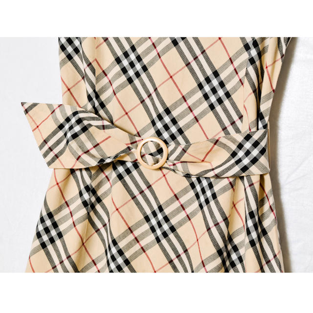 BURBERRY - バーバリーチェックワンピースの通販 by ぷーさん's BURBERRY - バーバリーチェックワンピースの通販 by ぷーさん's