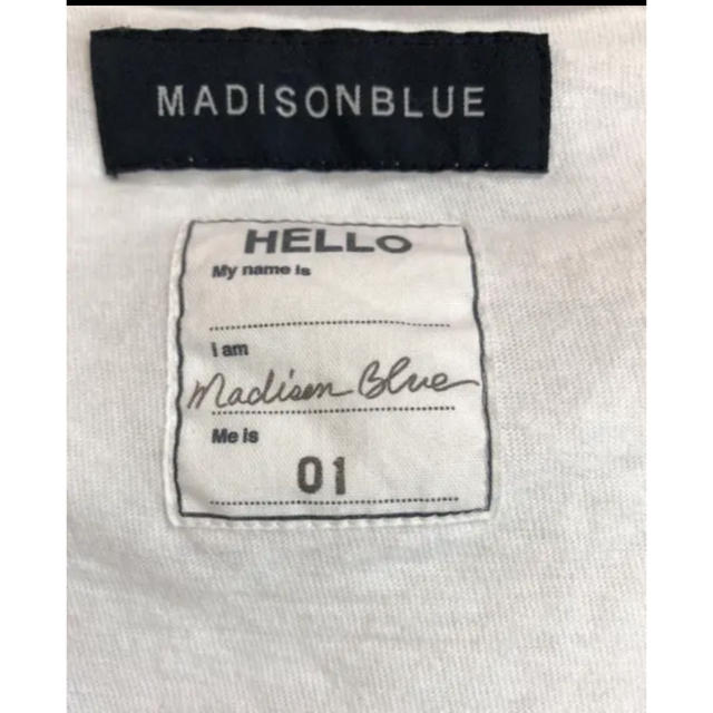 MADISONBLUE(マディソンブルー)のマディソンブルー     HELLO Tシャツ レディースのトップス(Tシャツ(半袖/袖なし))の商品写真