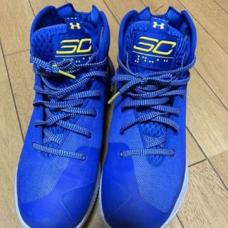 アンダーアーマー(UNDER ARMOUR)の新品ヒモ付【UNDER ARMOUR✕ステフィンカリー】バッシュ（25.0cm）(バスケットボール)