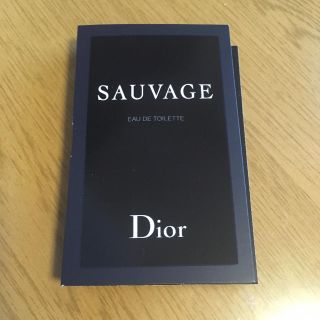 ディオール(Dior)のディオール ソヴァージュ 香水 試供品(香水(男性用))