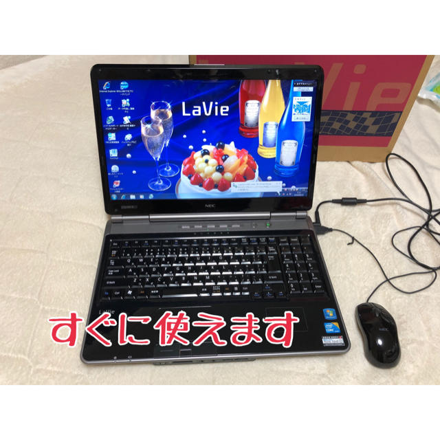 NEC(エヌイーシー)のNEC LaVie 16インチ ノートパソコン スマホ/家電/カメラのPC/タブレット(ノートPC)の商品写真