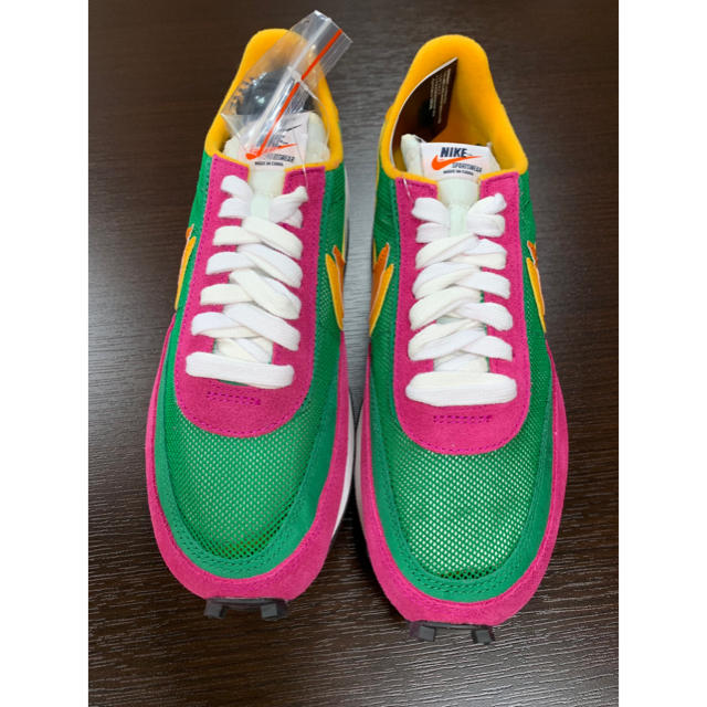 感謝価格】 NIKE × SACAI - NIKE LDワッフル 26cm GREEN PINE