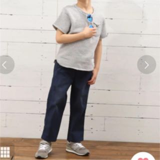 ベイフロー(BAYFLOW)のBAYFLOW オックスストレッチパンツ 男の子120センチ(パンツ/スパッツ)