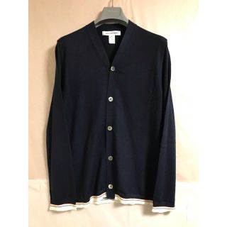 コムデギャルソンオムプリュス(COMME des GARCONS HOMME PLUS)のギャルソンシャツ 袖裾切り替えカーディガン(カーディガン)