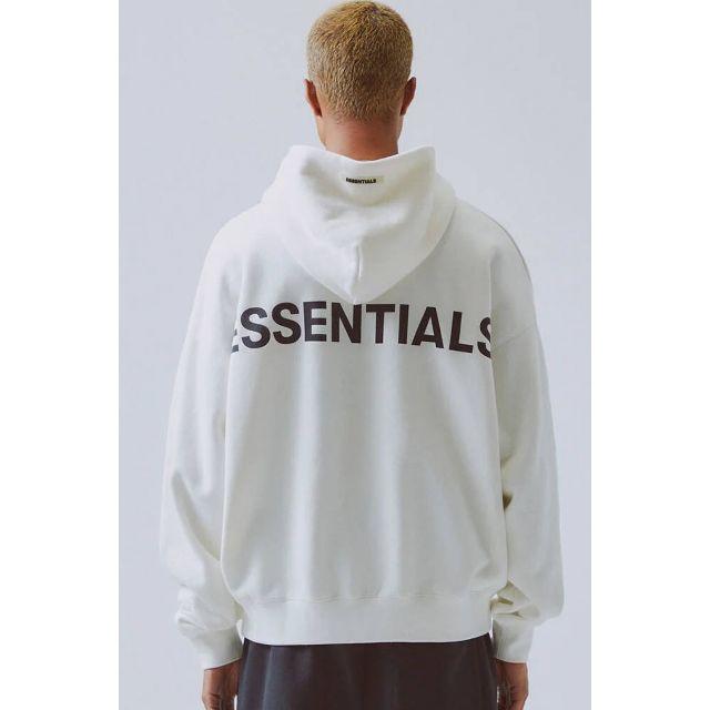 19FW★FOG ESSENTIALS★プルオーバーフーディー ホワイト［M］