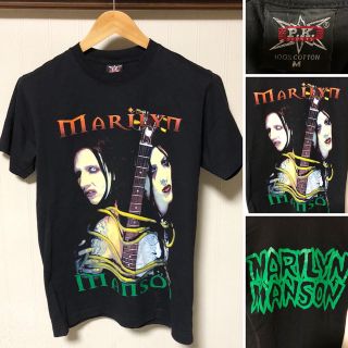 アートヴィンテージ(ART VINTAGE)の大人気❗️MARILYN MANSON マリリンマンソン プリント Tシャツ(Tシャツ/カットソー(半袖/袖なし))