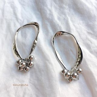 トゥデイフル(TODAYFUL)のsilver frame×metal pierce＊.(ピアス)