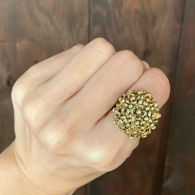 ジルティナ様 オニキスバングル同梱 レディースのアクセサリー(リング(指輪))の商品写真