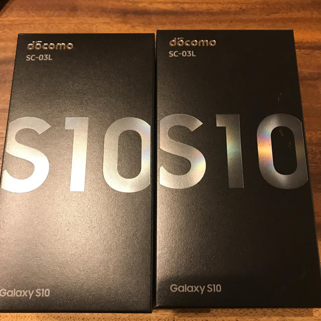 新品未使用 GALAXY s10 ブラック