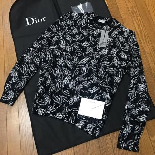 ディオールオム(DIOR HOMME)の未使用品18awディオールオムdiorhommeアトリエ総柄ニット M(ニット/セーター)