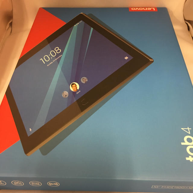 Softbank(ソフトバンク)のソフトバンク LenovoTab4 701LV ホワイト （8-28） スマホ/家電/カメラのPC/タブレット(タブレット)の商品写真