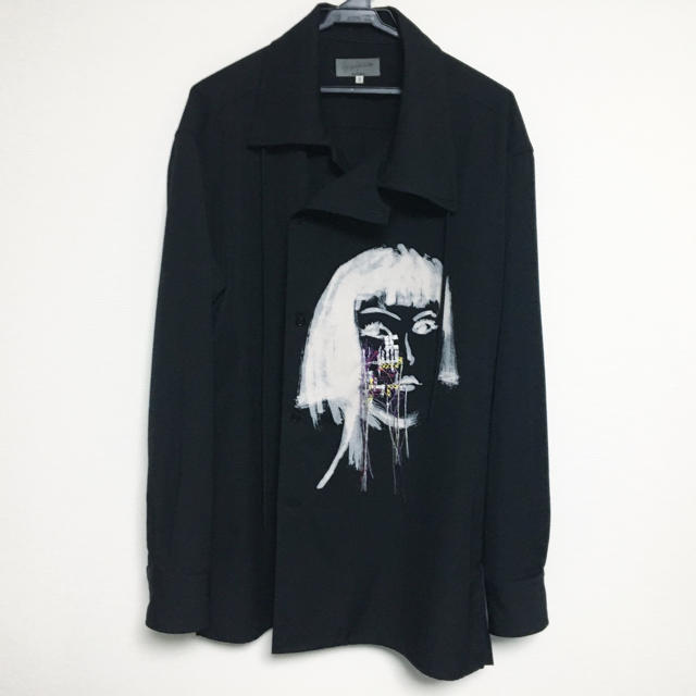 yohji yamamoto 16aw りえ刺繍シャツ