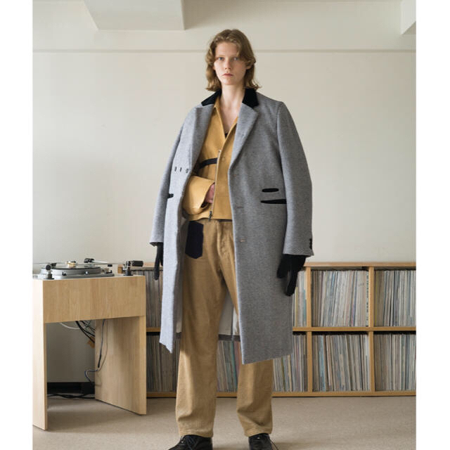 sunsea 18aw gumi chestercoat - チェスターコート