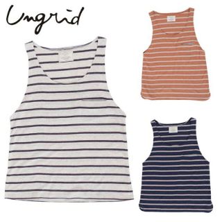 アングリッド(Ungrid)のUngrid マルチボーダーポケットタンクトップ (Tシャツ(半袖/袖なし))