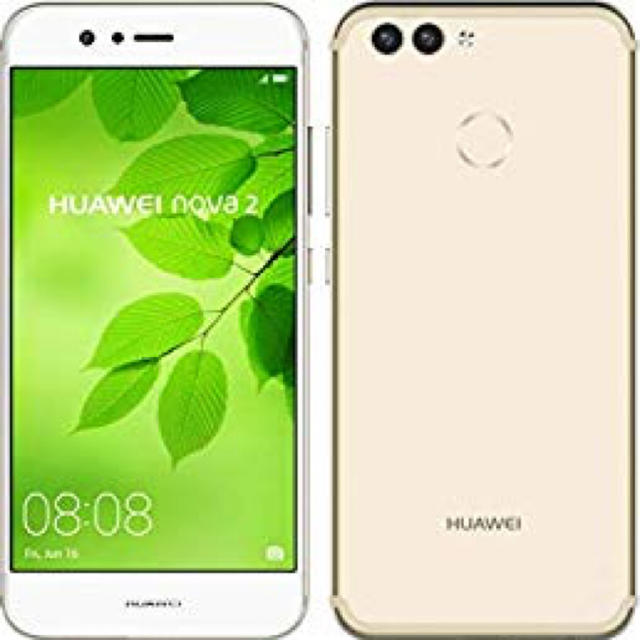 Huawei nova lite 2 ゴールド 未使用 SIMロック解除済スマートフォン本体