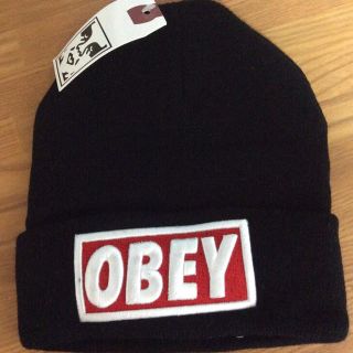 オベイ(OBEY)のy♡様 新品送料込み★OBEY ニット帽(ニット帽/ビーニー)