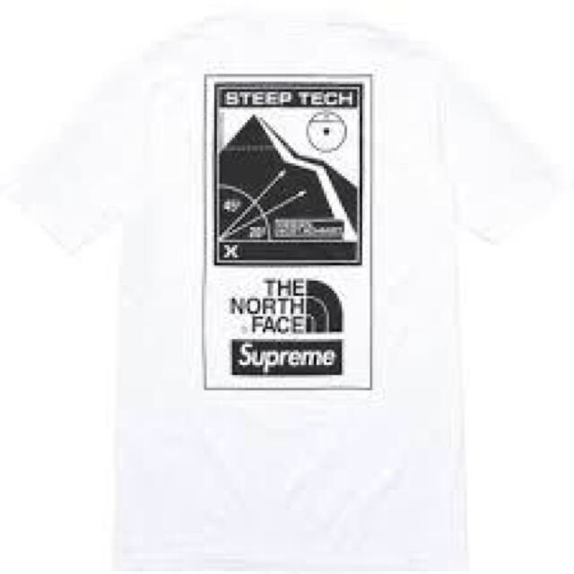 supreme the north face steep tech Tシャツ