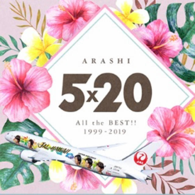 嵐 ARASHI 5×20 JAL ハワイ便 数量限定 - アイドルグッズ