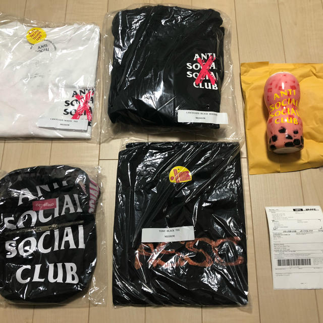 ANTI(アンチ)の19fw ASSC Cancelled Black Hoodie メンズのトップス(パーカー)の商品写真