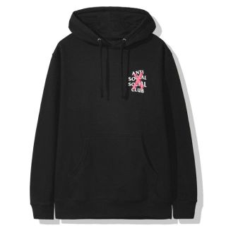 アンチ(ANTI)の19fw ASSC Cancelled Black Hoodie(パーカー)