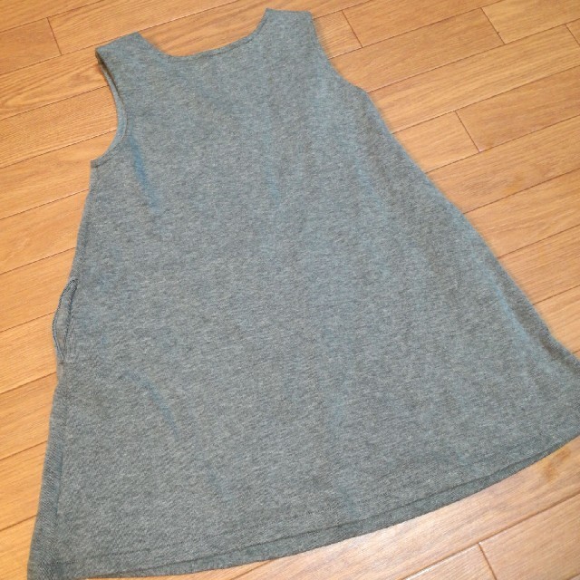 UNIQLO(ユニクロ)のユニクロ　秋冬　ワンピース　110 キッズ/ベビー/マタニティのキッズ服女の子用(90cm~)(ワンピース)の商品写真