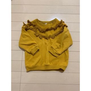 ザラキッズ(ZARA KIDS)のzara 系 フリンジ トップス(Tシャツ/カットソー)