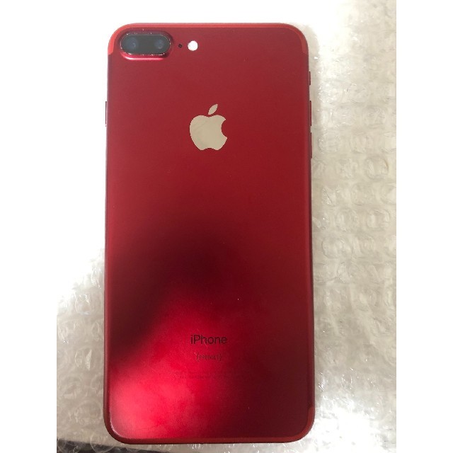 受注可 iPhone 7 Plus 128GB au 利用制限○ SIMフリー RED