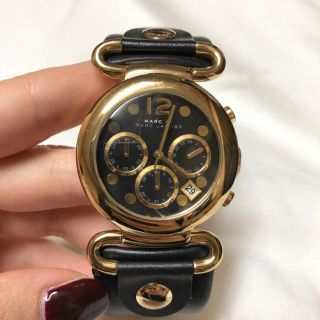 マークバイマークジェイコブス(MARC BY MARC JACOBS)のMARC BY MARC JACOBS 腕時計 ブラック♡(腕時計)