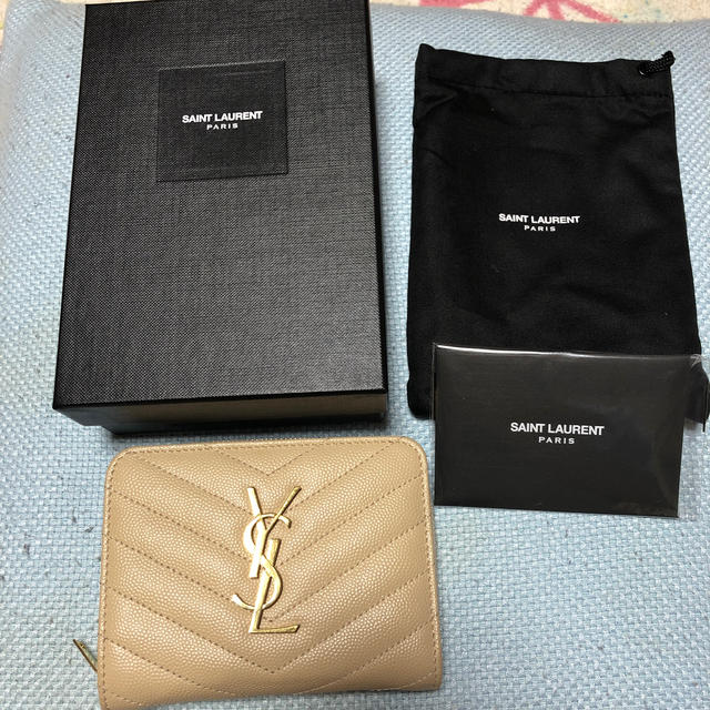 Saint Laurent(サンローラン)のサンローラン 折りたたみ財布 レディースのファッション小物(財布)の商品写真