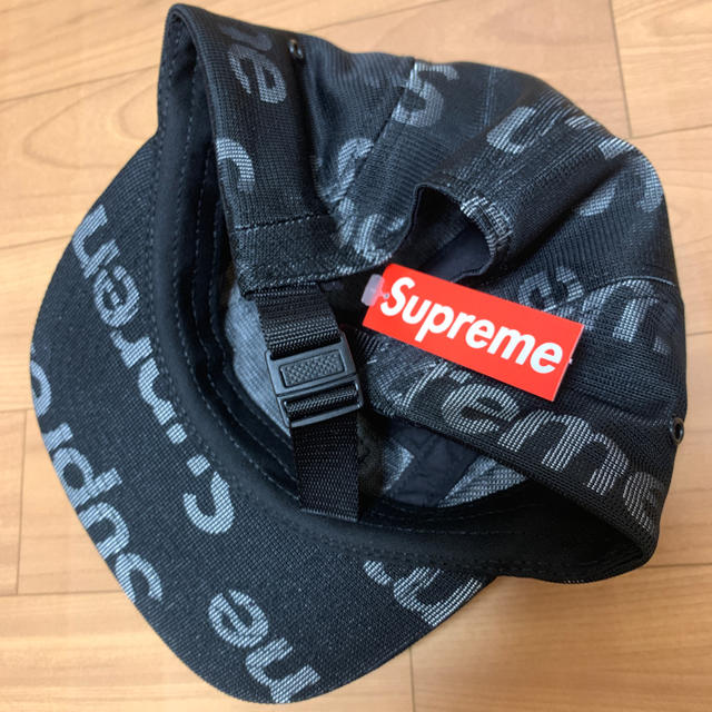 19SS Supreme Lenticular Logo Camp Cap