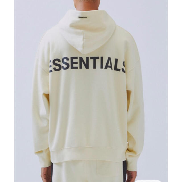 S 新品 FEAR OF GOD Essentials パーカー