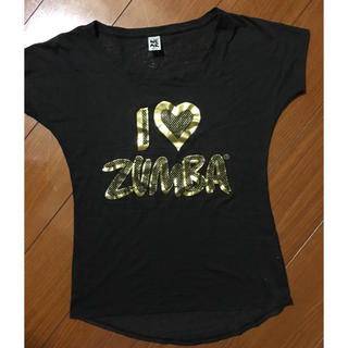 ズンバ(Zumba)のZUMBA トップス 黒XS(Tシャツ(半袖/袖なし))