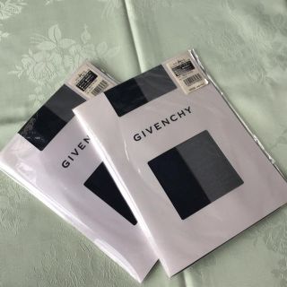 ジバンシィ(GIVENCHY)のジバンシー黒  パンティーストッキング  二足  お値下げしました(タイツ/ストッキング)